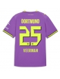 Moške Nogometnih dresov Borussia Dortmund Joey Veerman #25 Tretji 2026-27 Kratki rokavi Moške Nogometnih dresov Borussia Dortmund Joey Veerman #25 Tretji 2026-27 Kratki rokavi